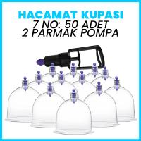 7 Numara Hacamat Kupası 50 Adet